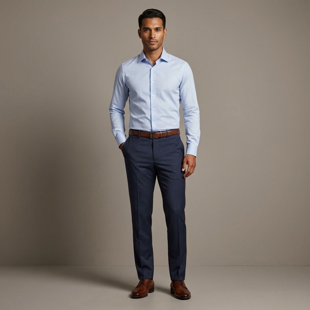 POLO RALPH LAUREN Mens Dress Pants 31W Navy Blue  Modern Fit NWT